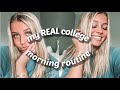 my REAL college morning routine: healthy &amp; productive