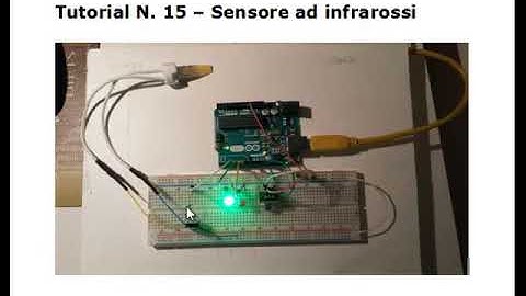 Tutorial N. 15 - Il sensore a raggi infrarossi