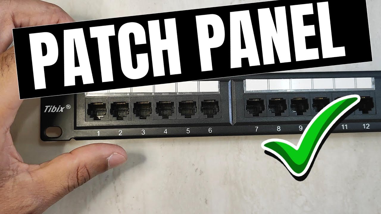 PATCH PANEL ? Para que serve? - YouTube