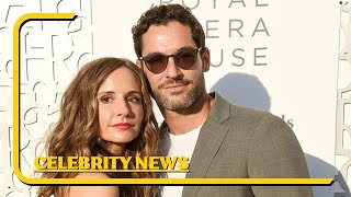 Lucifer's Tom Ellis and wife Meaghan Oppenheimer welcome baby in sweet snaps