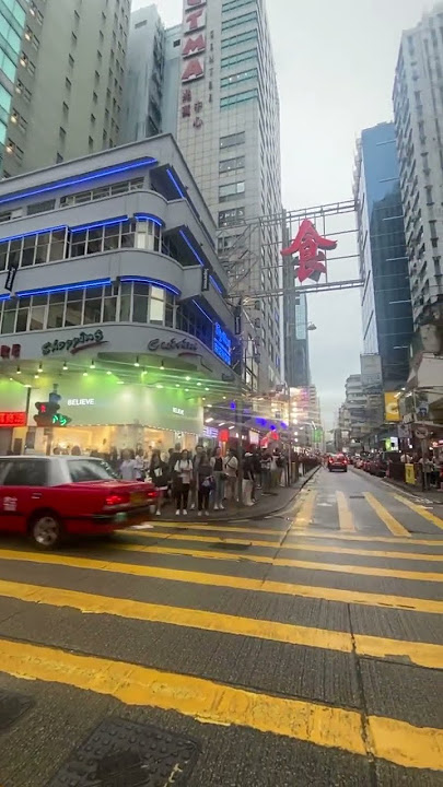 Yau Ma Tei #fypシ゚viral#hongkongtraffic#hongkongstreet.