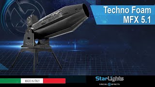 Cannone Schiuma Party Modello Techno Foam Mfx 3.6