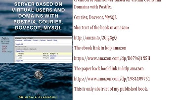 Creation of Mail Server Based on Virtual Users and Domains with Postfix, Courier, Dovecot, MySQL