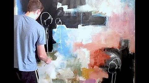 EXTRA LARGE Acrylic Abstract Expressionism