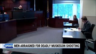 Detroit-area men charged in Muskegon shooting that killed 2