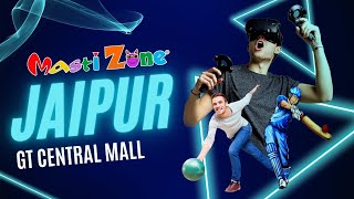 Masti Zone | GT Central Mall | Jaipur | Bowling | Trampoline | Bumper Car | Cricket VR | Arcades