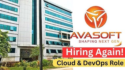 Avasoft Multiple Hirings!🚀 | Cloud & DevOps Engineer | 6 to 10 Lpa💰 | Apply Fast!