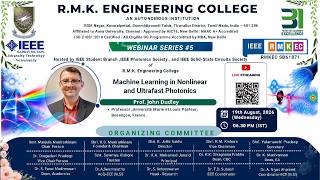 Webinar Series #5: Machine Learning in Nonlinear and Ultrafast Photonics