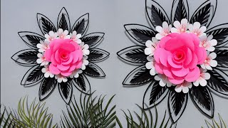 Best paper wall hanging craft ideas | Paper craft for home decoration | Paper flower wall decoration