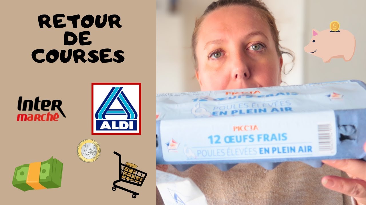 RETOUR DE COURSES INTERMARCHE ET ALDI | UNE ENVIE DE BLANQUETTE DE VEAU