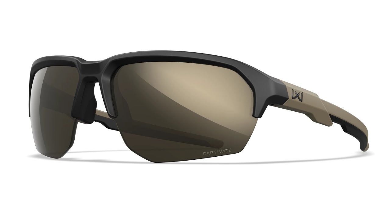 WILEY X JAKL TAN / TUNGSTEN CAPTIVATE LENS ใส่กระชับและภาพสีอิ่มจัด