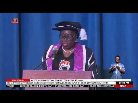 Prof MT Ladan, Conferred With NIALS Honorary Fellowship Award By CJN, Justice Kekere-Ekun