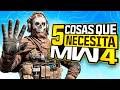 5 cosas que NECESITA MW4 para REVIVIR COD