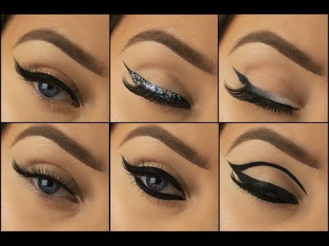 Kan ikke lide kapitel historie 6 Different Drugstore Winged Eyeliner Styles | Eimear McElheron - YouTube