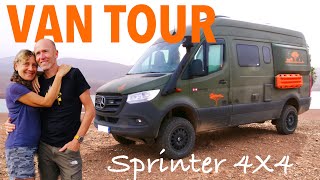 #73 VAN TOUR SPRINTER 4X4 EXPEDITION Grand Canyon HYMER. Taillé pour l'aventure !