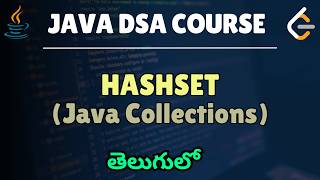 14. Data structures &amp; Algorithms(Telugu) - HashSet (Java Collections)