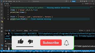 Tuples in python part 2 lesson 22