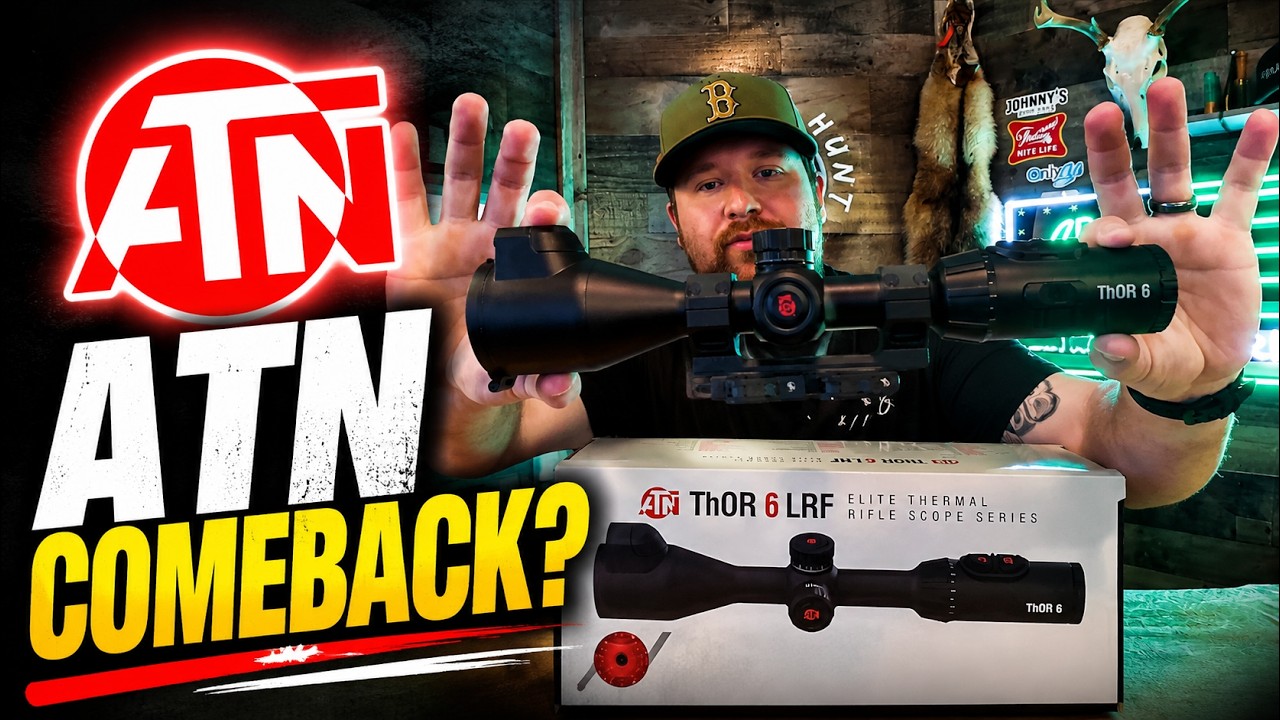 Are ATN Thermal Scopes finally good? | ATN Thor 6 LRF Review