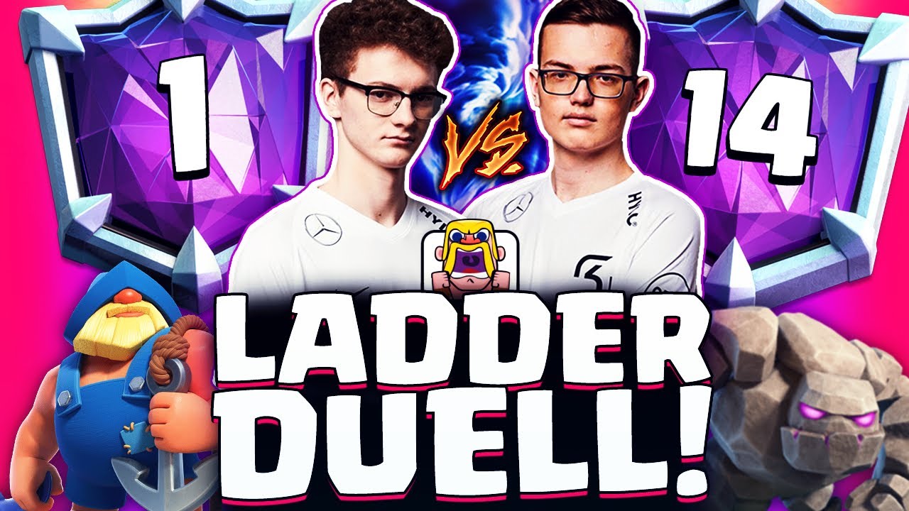 DUELL IM LADDER - FLOBBY VS XOPXSAM! EXTREM SPANNENDES FINALE! | Clash ...