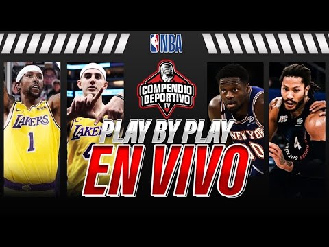 #NBA en VIVO: Los Angeles Lakers vs New York Knicks | Live Stream | Play by Play | En directo