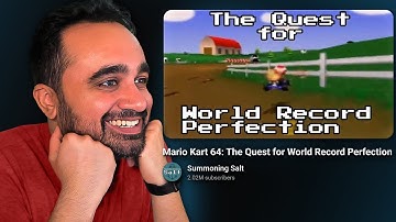 Squeex Reacts to The Quest for the PERFECT Mario Kart 64 World Record...