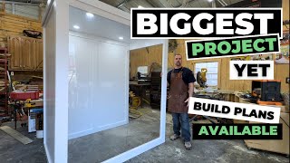 My BIGGEST Woodworking Project Yet! Vogue Photo Booth