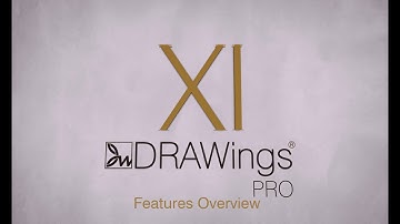 DRAWings PRO XI Embroidery software - Features overview.