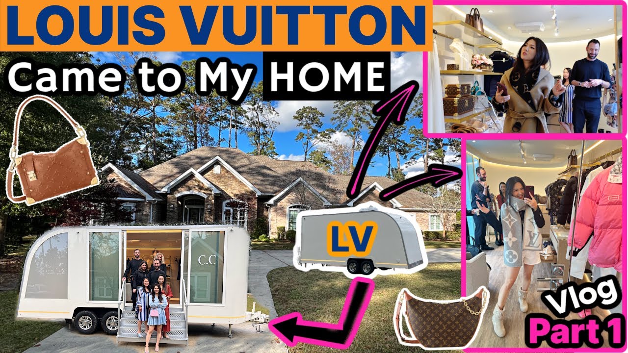 OMG LV CAME TO MY HOME, RAW- FULL Shopping VLOG of LV TRUNK SHOWROOM MINI  BOUTIQUE Part 1