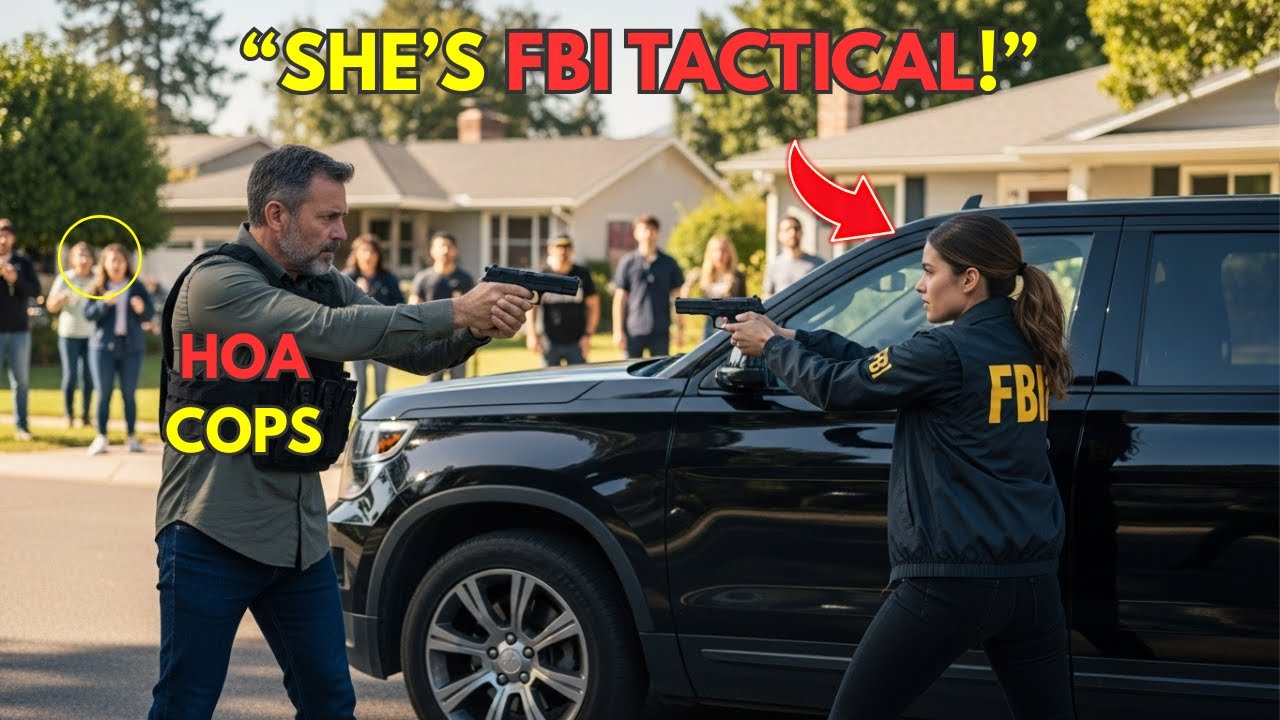 HOA Security Pulled a Gun on My Daughter — They Didn’t Know She’s FBI Tactical!