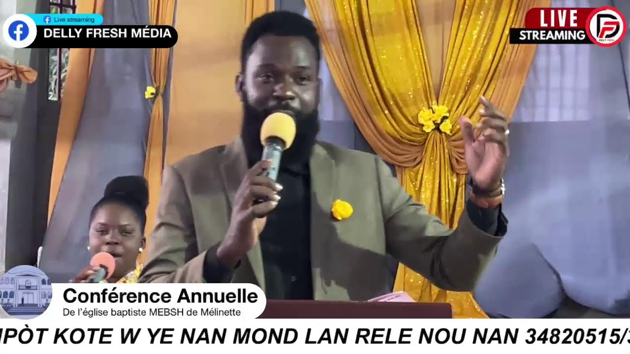 3ème soirée Conférence annuelle de l’église baptiste de Melinette