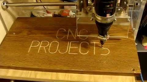 DIY CNC Machine Project test 7
