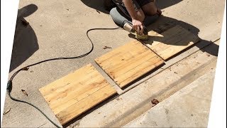 Making Pallet Wood Canvases