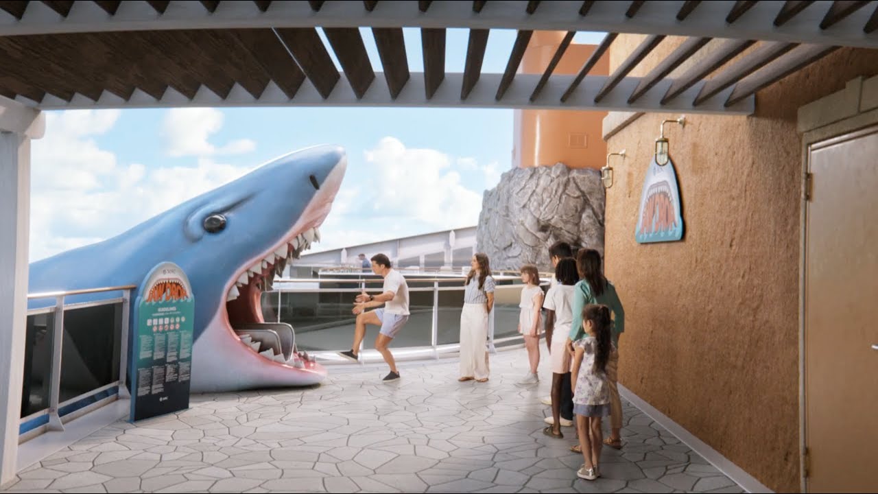 Holiday - Shark Slide | MSC Cruises