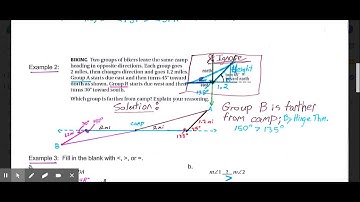 5.6 Inequalities in Two Triangles and Indirect Proof Video Lesson Geometry