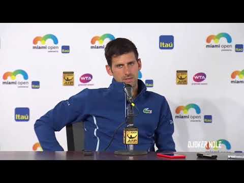 Novak Djokovic "It is what it is. Life goes on !" - Miami Open 2018 (HD)