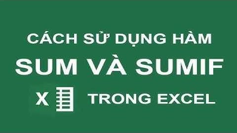 Hướng dẫn sử dụng Hàm Sum và Sumif trong Excel 2010 _Thiên Long
