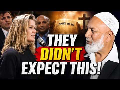 🔥 Sheikh Ahmed Deedat Smashed John 10:30 Challenge From Pastor & Lady – Mind-Blowing Answer Awaits!