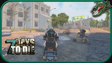 7 Days to Die | Base Fortifications, Repugs Legs, Huge Shamway Factory #15 (7DTD Alpah 18)