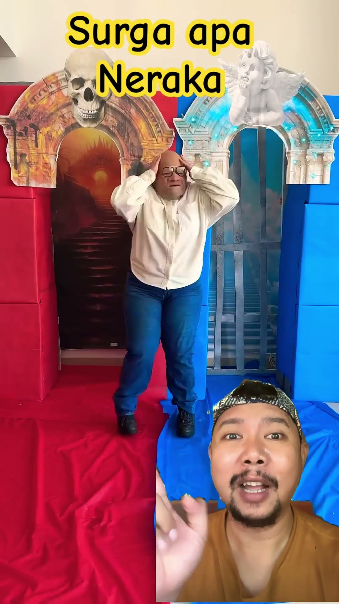 SURGA ATAU NERAKA PART2 !!??? #comedia #funny #humor #comedy #shortsfeed