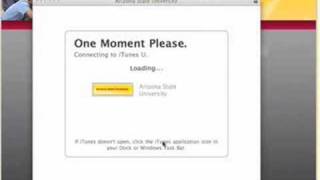 ASU Itunes University Setup