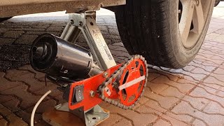 Wiper Motor + Chain + Sprocket = Power / Silecek Motoru, Dişli ve Zincirle Güçlü Proje