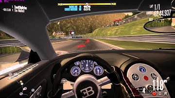 Need For Speed Shift - Bugatti Veyron Nurburgring Lap Time