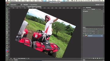 Photoshop Tutorial: Using the Hand and Rotate Tools