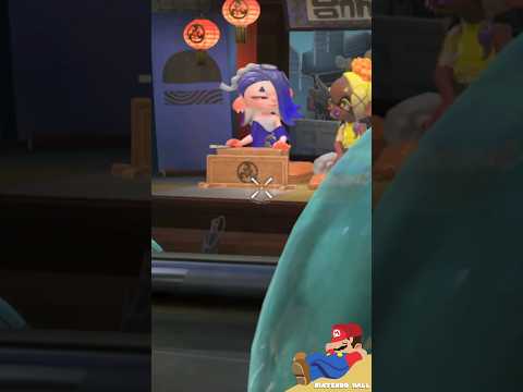 Splatoon 3: X-ray vision Glitch Shiver's nude underwear (ENF) #splatoonshorts #youtubeshorts #shorts