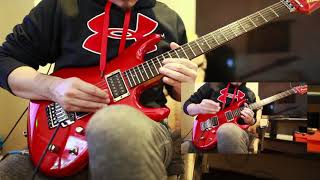 Joe Satriani - Clouds race across the sky (1st solo cover)