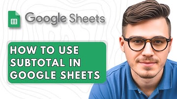 How To Use SUBTOTAL in Google Sheets [2025 Guide]
