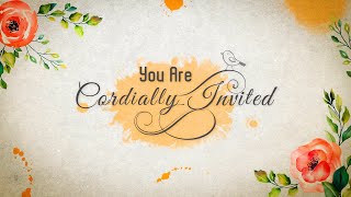 Unique Marriage Invitation |  Save the date video | Enna Solla Pogirai BGM | Inspire Studio