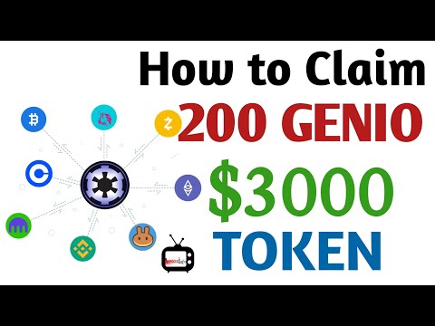 How to claim 200 Genio $3000 Airdrop