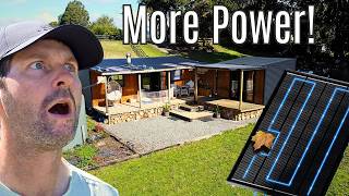 Off Grid Solar Panel Upgrade  - Surprising Results!