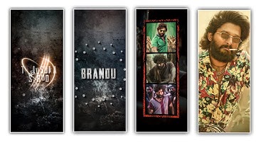 New StyleTrending Pushpa interval BGM Video Editing in Alight motion Full screen 4k attitude status